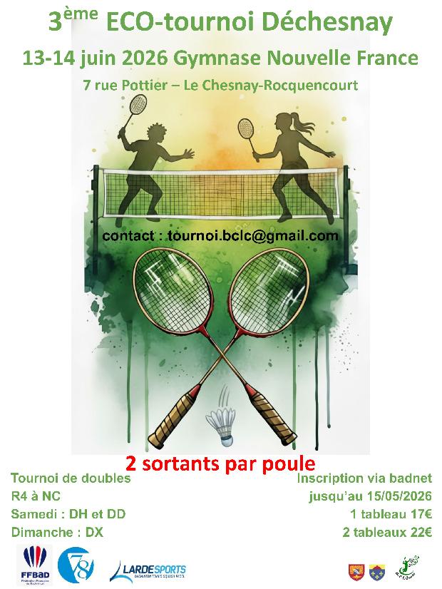 3ème éco-tournoi Déchesnay